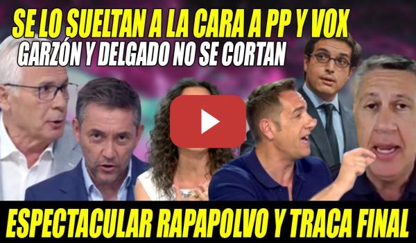 Embedded thumbnail for REVIENTAN a ALBIOL- ¡NO SE ACHANTAN, Nebot, Delgado y Baltasar Garzón y LO SUELTAN: ¡F4SC1SM0 PURO!