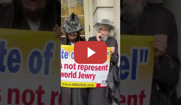 Embedded thumbnail for Judíos protestan por los ataques sionistas de Israel hacía Gaza