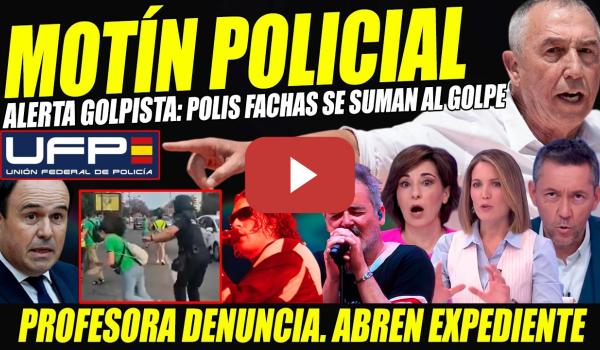 Embedded thumbnail for REBELIÓN FACHAS CON PLACA CONTRA GOBIERNO. DENUNCIAN POLICÍA VALENCIA. LOVE OF LESBIAN Y ULTRALIGERA