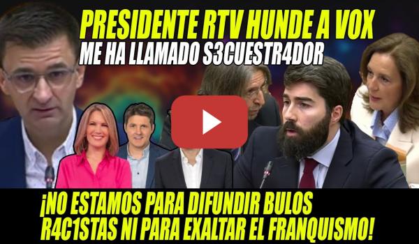 Embedded thumbnail for JUGADA MAESTRA del PRESIDENTE de RTVE HUNDE a Vox--Veo q el monólogo de Marc Giró NO les HA GUSTADO